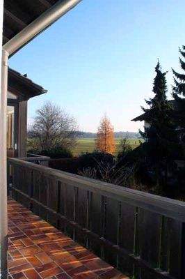 Ausblick Balkon