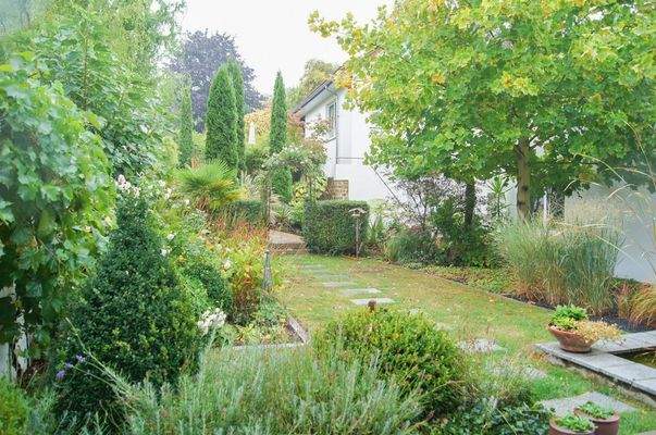 Sommerblick in den Garten