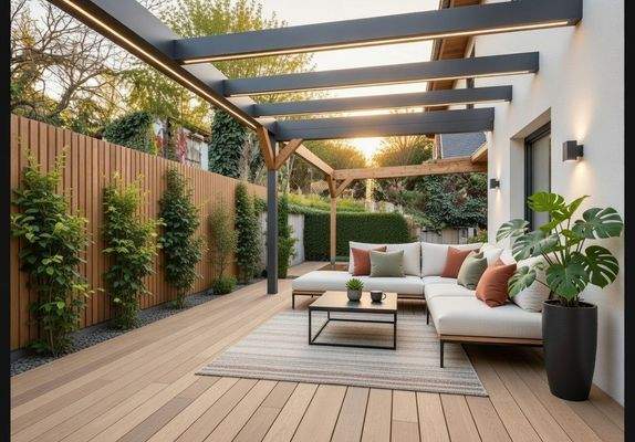 Terrasse Visualisierung