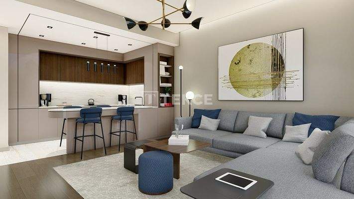 Apartments in a Luxury Project 200 M from the Sea in Antalya Lara
