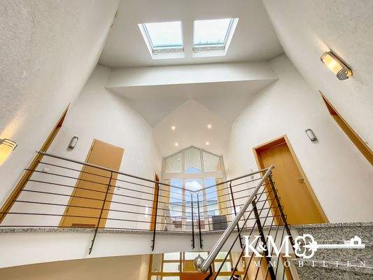 Blick auf die Galerie