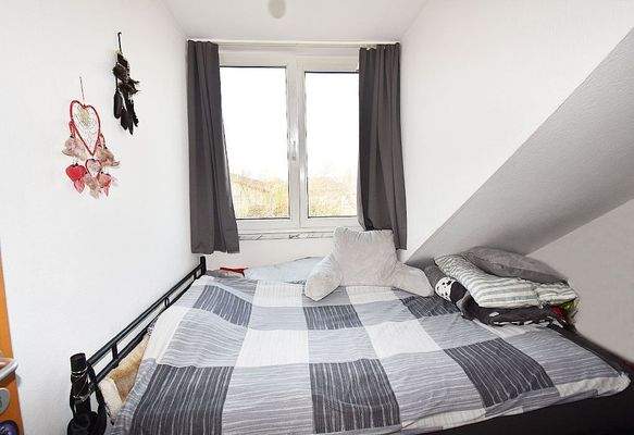 Schlafzimmer ermöglicht effiziente Möblierung