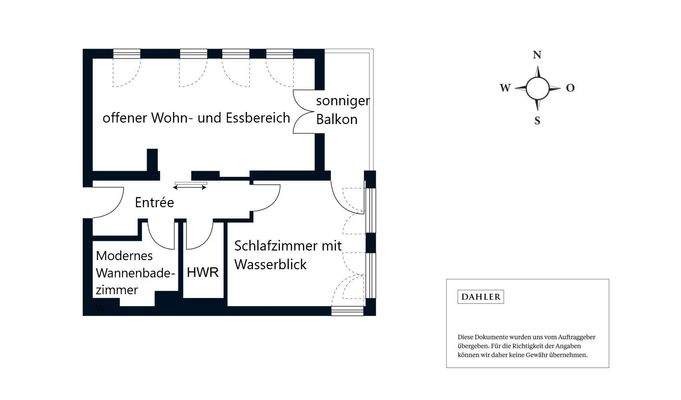 Grundriss, Neuer Weg 1b