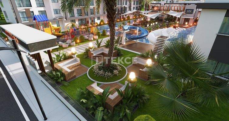 Apartments for Sale in a Fully Equipped Complex in Iskele Salamis