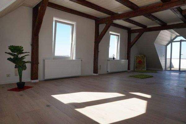 offener Wohnbereich mit Terrassenzugang