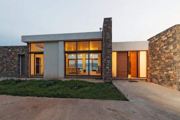 Kreta, Schisma Eloundas: Beeindruckende Villa mit herrlichem Meerblick und Pool zu verkaufen