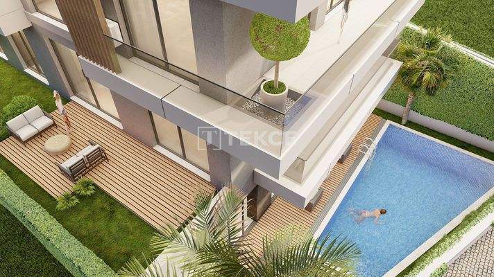 Chic Flats Close to Coast in Alanya Oba