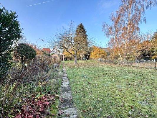 Blick in den großen Garten