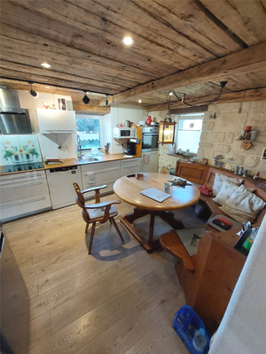 Koch- & Essbereich in der EG- Wohnung 