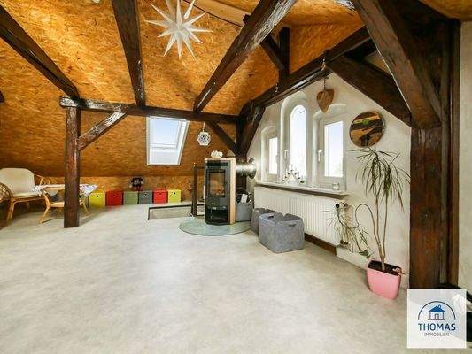 Dachboden Zimmer 1 Ansicht 2