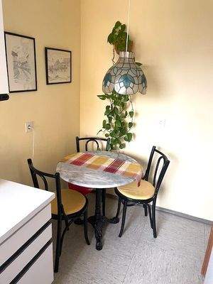 Essbereich in der Küche