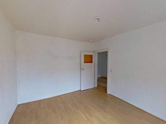 Ansicht II: Wohn- und Esszimmer