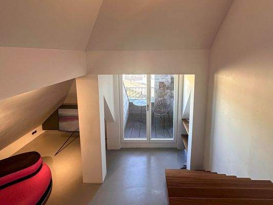 Blick von der Galerie