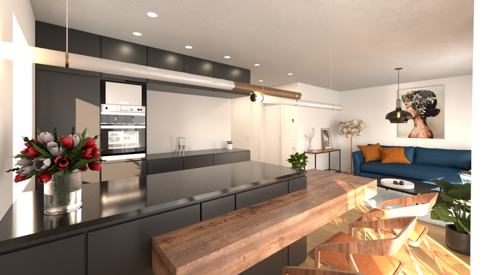 Visualisierung Küche