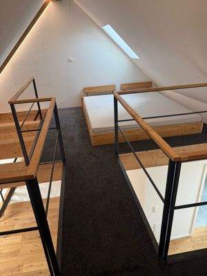 Empore mit Doppelbett