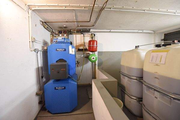 Heizungsraum mit Öltanks