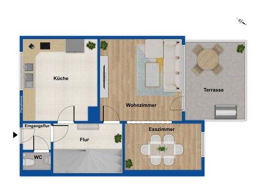 Grundriss Erdgeschoss