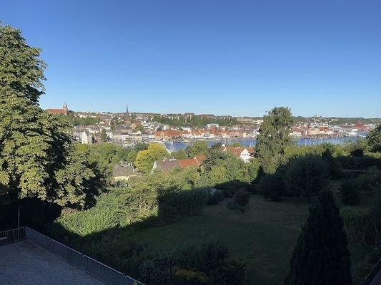 Blick über Flensburg