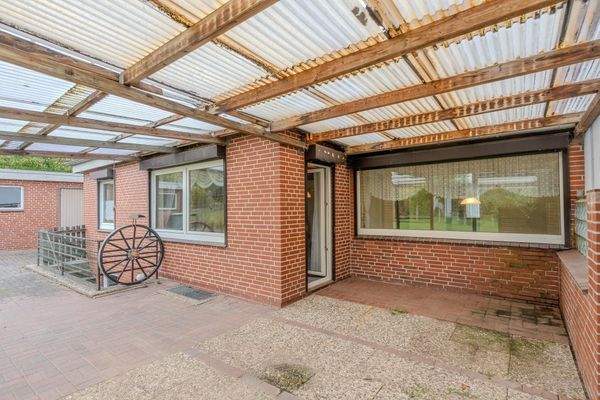 Überdachte Terrasse