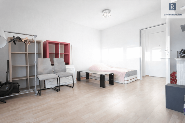 Wohn-/Schlafraum: Viel Platz für Ideen