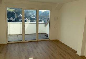 Wohnzimmer mit Loggia