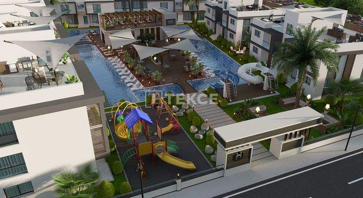 Apartments for Sale in a Fully Equipped Complex in Iskele Salamis