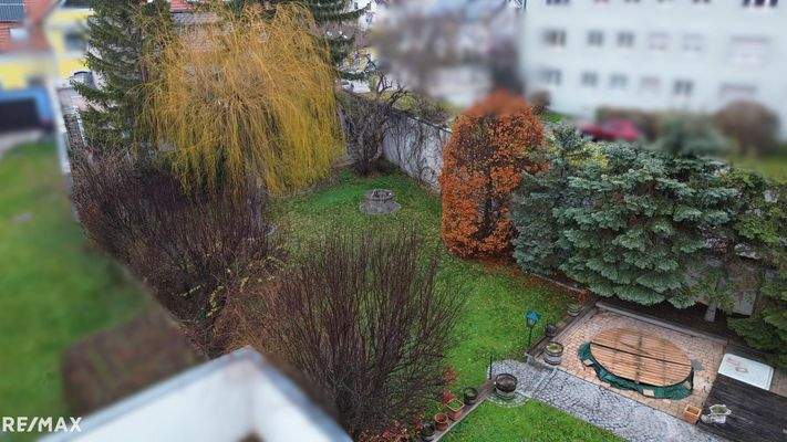 Gartenansicht Bauträger