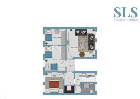 Grundriss-Skizze 2. OG