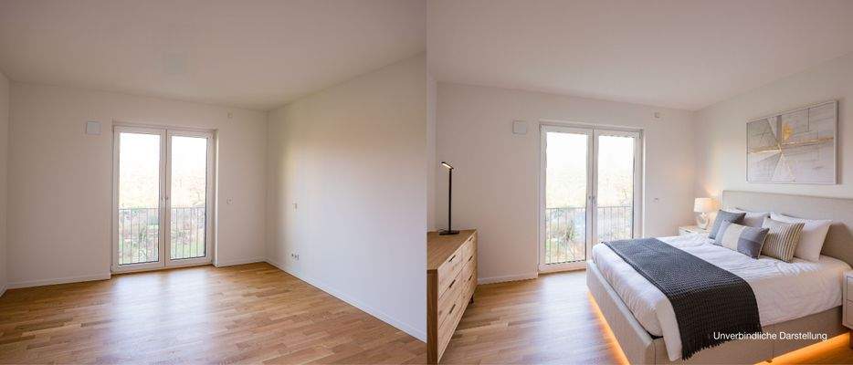 Hier hätten Sie Platz für Rückzug