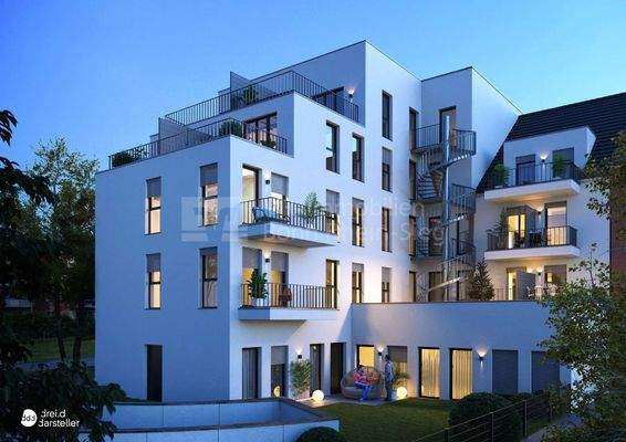 _BV Obere Wilhelmstrasse_Abgabe_Cam Garten Abend