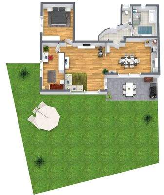 TOP 1 - Bestand EG (kein Maßstab)