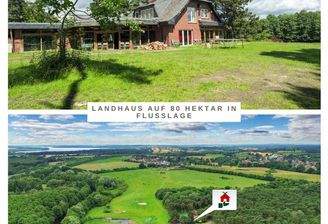 Landhaus in Flusslage