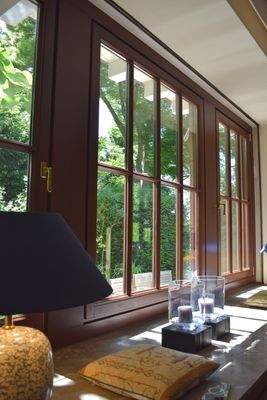 Wohnzimmer Blick in den Garten