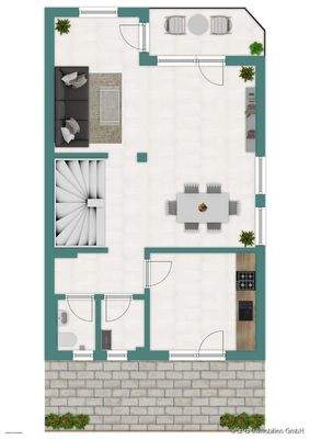 Grundriss Skizze Erdgeschoss