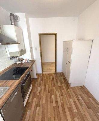 Küche mit Einbauküche