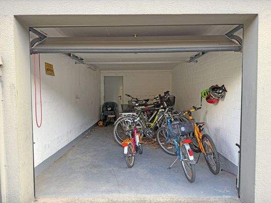 Garage für Fahrräder