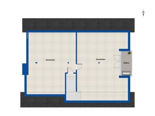 Grundriss Dachgeschoss
