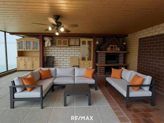 Terrasse KI Einrichtungsvorschlag