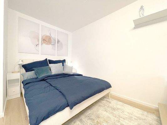 Große gemütliche Schlafnische