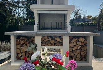 italienischer Outdoorgrill