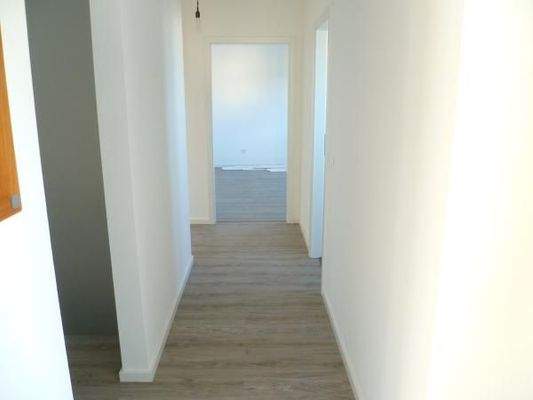 Diele in Richtung Schlafbereich