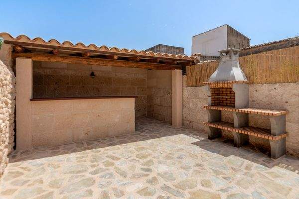 Grillbereich im Patio