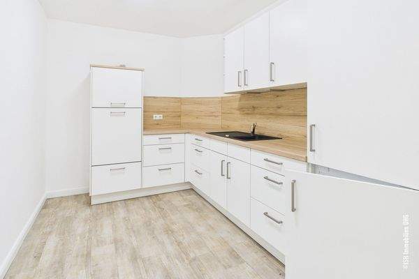 Küche Bürofläche im OG