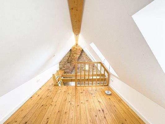 Der ausgebaute Spitzboden