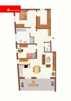 Wohnungsgrundriss