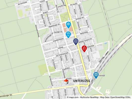 Geolyzer Kartenausschnitt