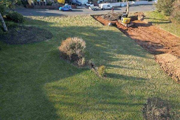 03_Baugrundstück_Waldrand_Linsengericht_Grossenhaussen-Vogelperspektive