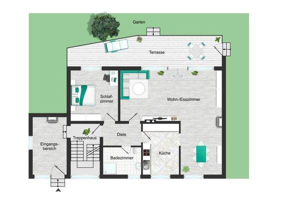 Grundriss Erdgeschoss