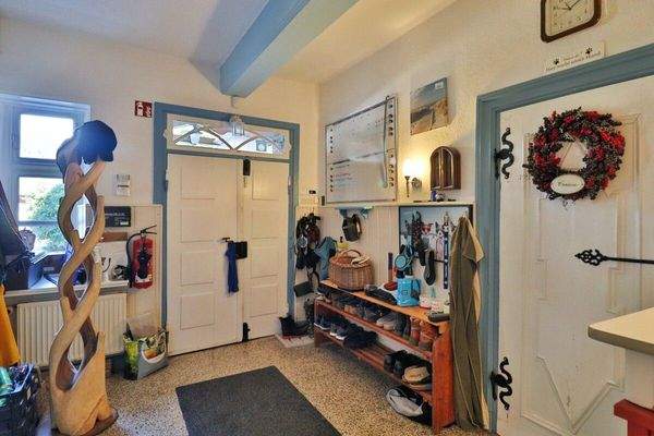 Privater Eingang mit Diele