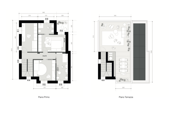 Bemaßter Grundriss_OG und DG